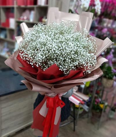 Букет цветов из: Гипсофила в Небуге
