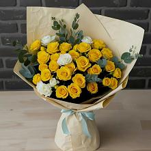 Букет цветов из:  Розы в Небуге