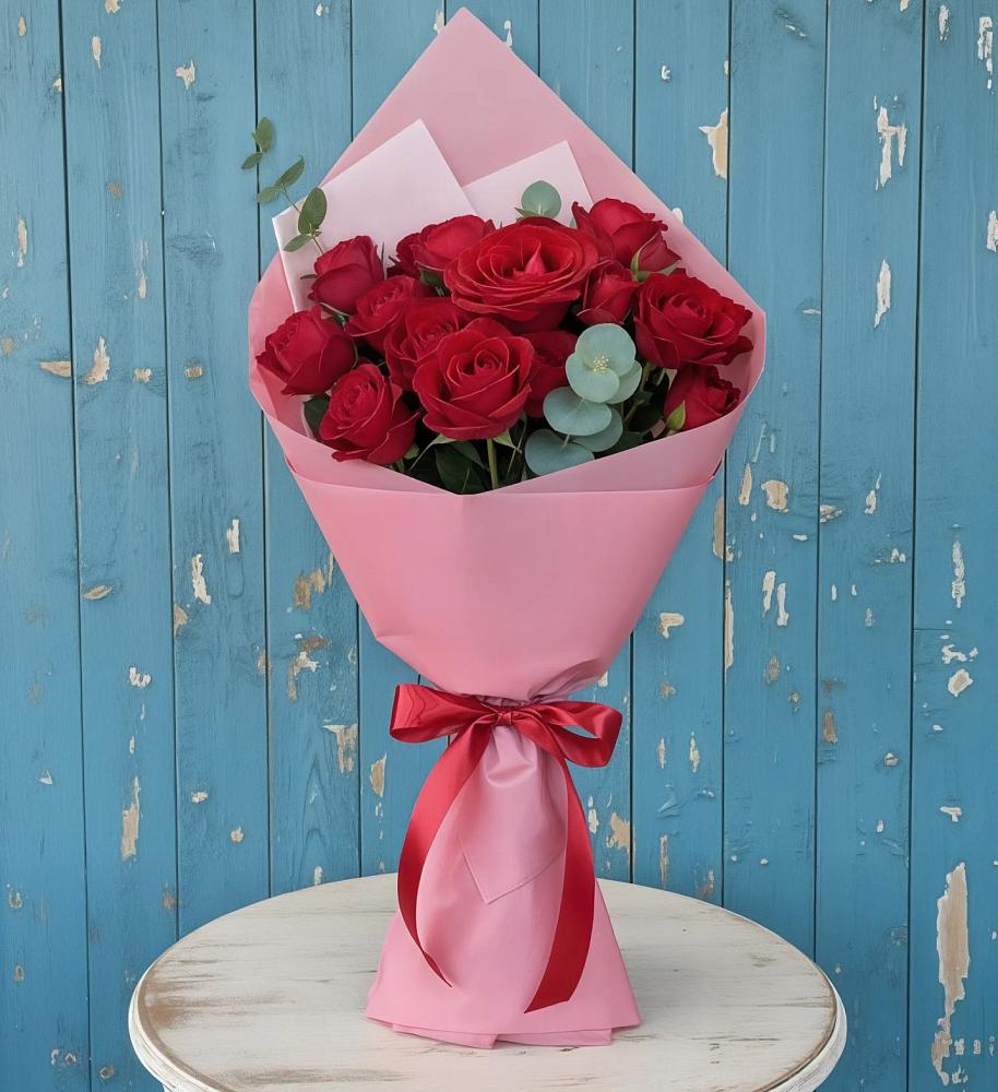 Букет цветов из: Розы в Небуге