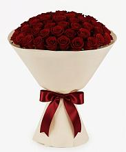Букет 101 Бордовая роза Блэк Бакарра в Небуге
