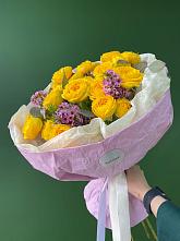 Букет Кустовые желтые розы #REPLACE_PRED# Небуге
