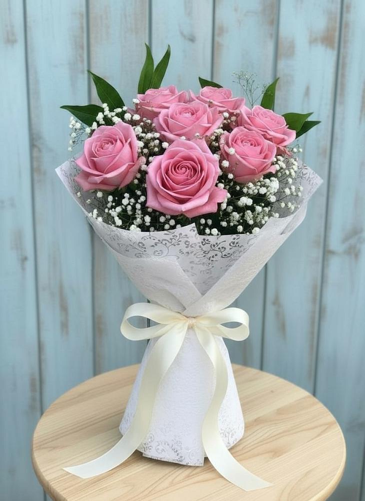 Букет цветов из: Розы в Небуге