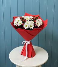 Букет цветов из:  Хризантемы в Небуге