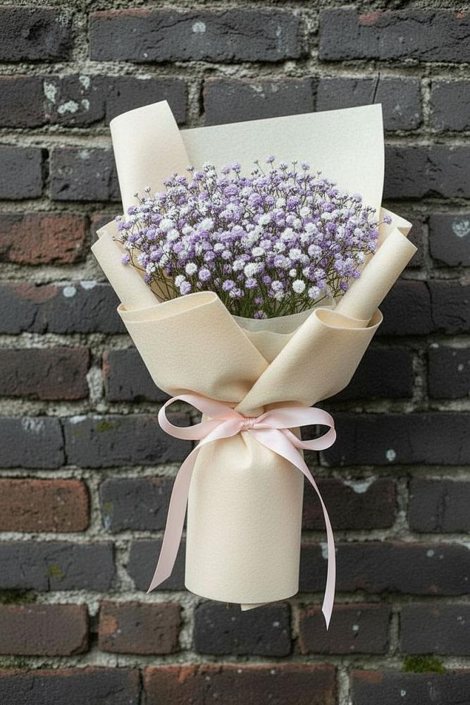 Букет цветов из: Гипсофила в Небуге