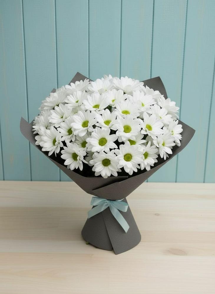 Букет цветов из: Хризантемы в Небуге