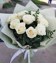 Букет Белые розы Проуд #REPLACE_PRED# Небуге