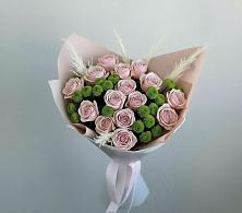 Букет цветов из:  Розы и Хризантемы в Небуге
