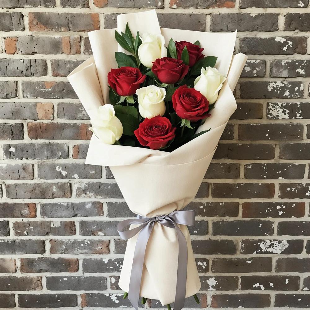 Букет цветов из: Розы в Небуге