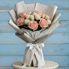 Букет цветов из:  Розы в Небуге