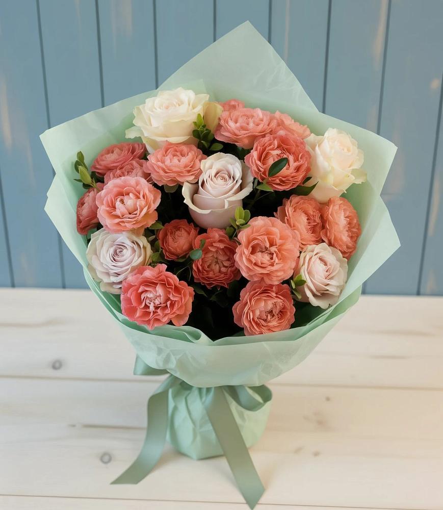 Букет цветов из: Розы в Небуге