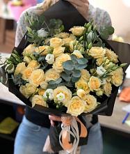 Букет цветов из:  Розы и Лизиантусы #REPLACE_PRED# Небуге