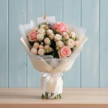 Букет цветов из:  Розы #REPLACE_PRED# Небуге