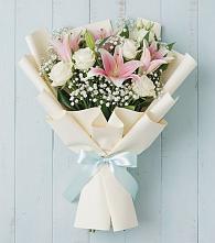 Букет цветов из:  Лилии в Небуге