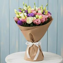 Букет цветов из:  Лизиантусы в Небуге