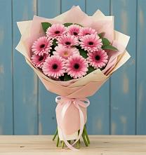 Букет цветов из:  Герберы в Небуге